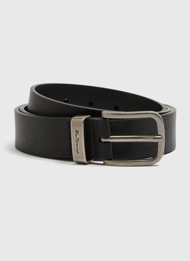 Matalan Ben Sherman Black Bodwitch Belt